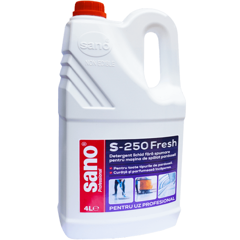 Detergent pardoseli Sano Professional Floor S-250, 4 litri